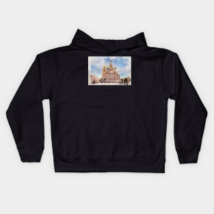 The church of Savior on Spilled Blood in Saint Petersburg, Russia Kids Hoodie